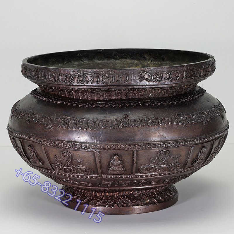Wat Chang Hai 2539 SaoHa Incense Burner Height 10.5cm LP Thuat