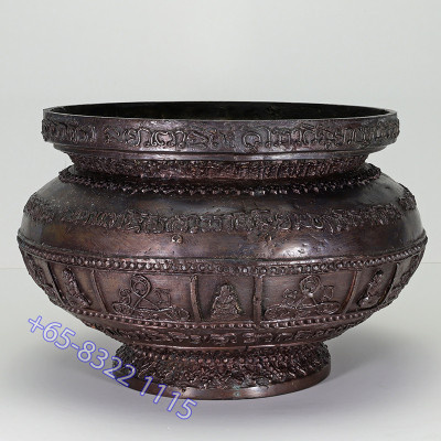 倡嗨寺庙,佛历2539 SaoHa,高度10.5cm, Wat Chang Hai SaoHa龙莆托香炉