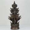 Ajahn Plian Wat Khao Aor B.E. 2563 Thao Wessuwan Statue 23cm S/n: 58
