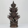 Ajahn Plian Wat Khao Aor B.E. 2563 Thao Wessuwan Statue 23cm S/n: 58