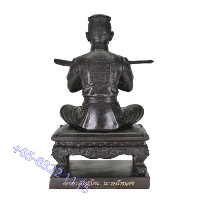 阿赞 苏宾 佛历2567 金脸 帕坤平 金身 25cm 编号:81 作 199尊