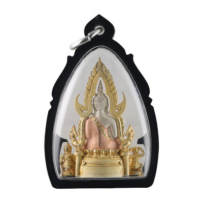 Phra Chinnarat 2548 Rama 9 Batch Silver 3K 3.5cm Wat Yai & Wat Phra Kaew