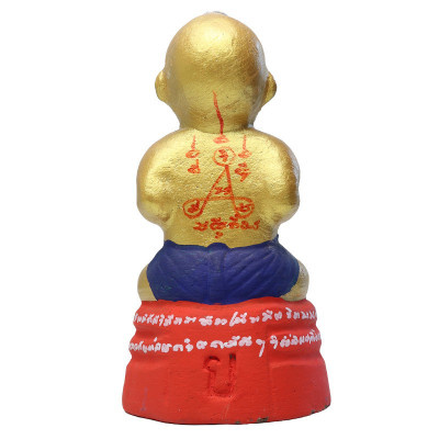 龙莆炎 Wat Sam Ngam 佛历2557 古曼童 金身 17cm