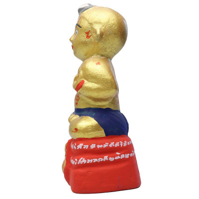 龙莆炎 Wat Sam Ngam 佛历2557 古曼童 金身 17cm