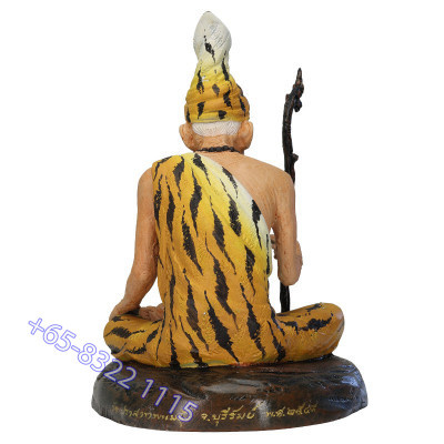 LP Sawai B.E.2548 Phra Lersi TaFai Statue 20cm S/n:136