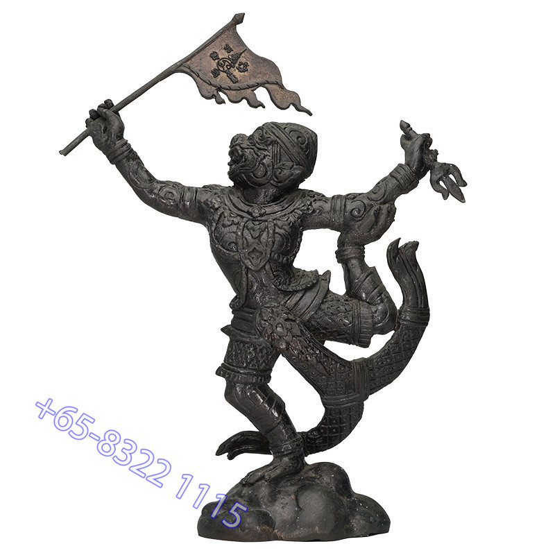 龙莆 Phian Wat Kroen Kathin 佛历2559 哈努曼 金身 高 23cm