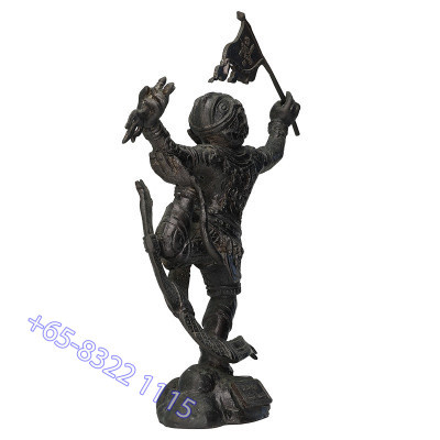 LP Phian Wat Kroen Kathin B.E.2559 Hanuman Statue Height 23cm