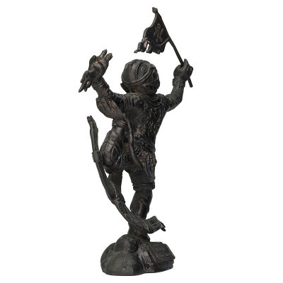 龙莆 Phian Wat Kroen Kathin 佛历2559 哈努曼 金身 高 23cm