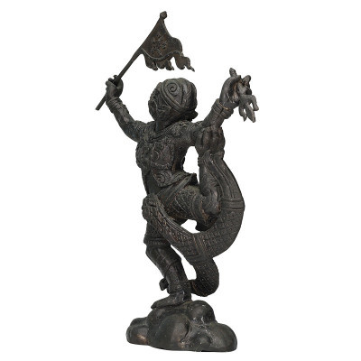 龙莆 Phian Wat Kroen Kathin 佛历2559 哈努曼 金身 高 23cm