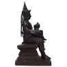 S/n:211 LP Key B.E.2556 Phra KhunPean, KuManThong KuManNee Statue 28cm