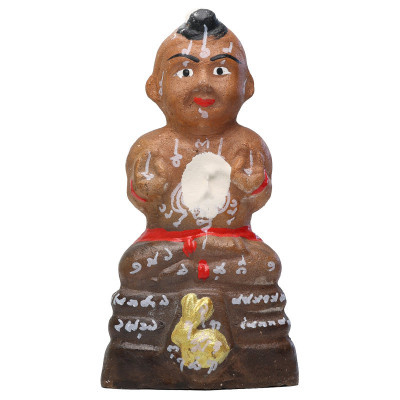 龙莆炎 Wat Sam Ngam 佛历2557 古曼童 金身 17cm