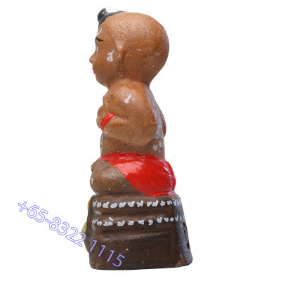 龙莆炎 Wat Sam Ngam 佛历2557 古曼童 金身 17cm