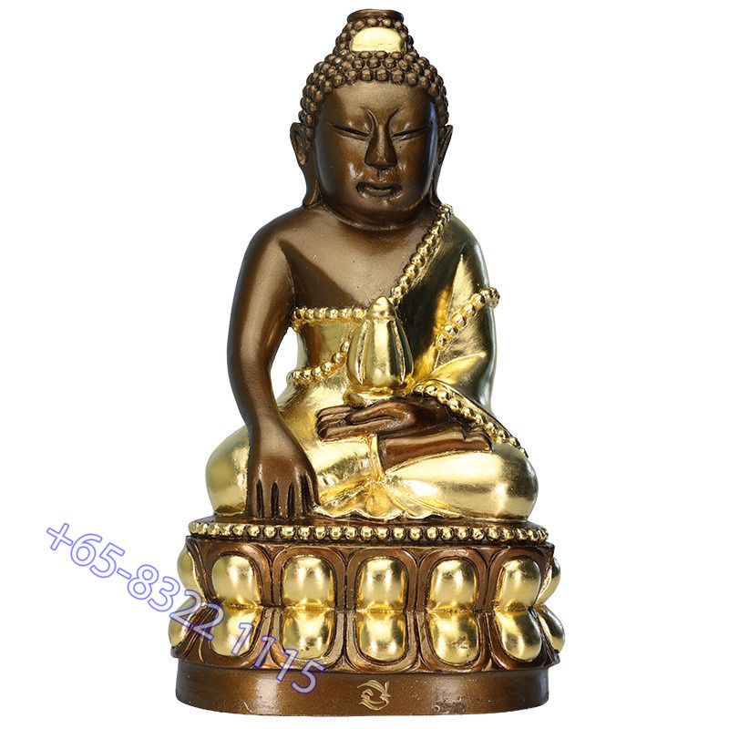 1st Batch LP Mee 107 yrs Old, Phra Kring Statue 22cm B.E.2562 Made 299pcs S/n:163 Wat PhongThong