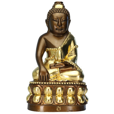 第一批 龙莆 Mee 107 岁, 药师佛 金身 22cm 佛历2562 作 299尊 编号:163 Wat PhongThong