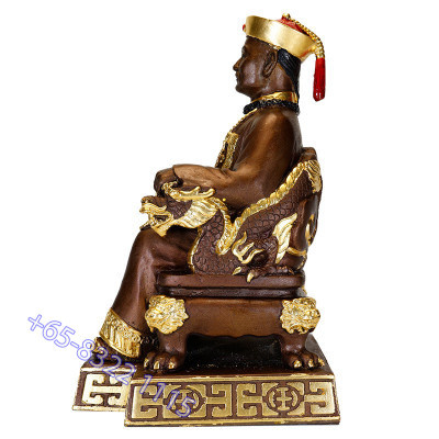 S/n:18 Ajahn Subin ErGerFong Statue 2nd Batch B.E.2560 Gold Pasted Made 399pcs