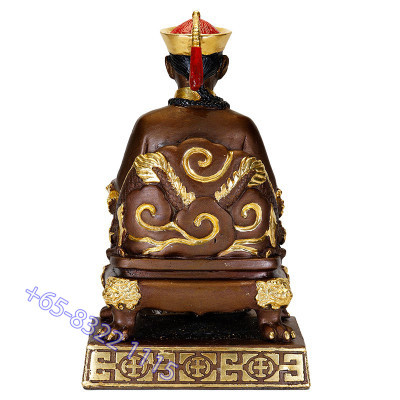 S/n:18 Ajahn Subin ErGerFong Statue 2nd Batch B.E.2560 Gold Pasted Made 399pcs