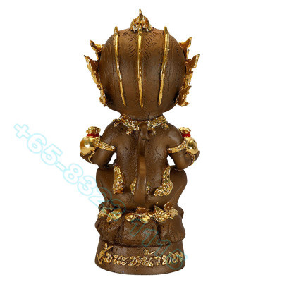 编号:88 阿赞 苏宾 佛历2566 四耳五眼 金身 16cm 作 399尊