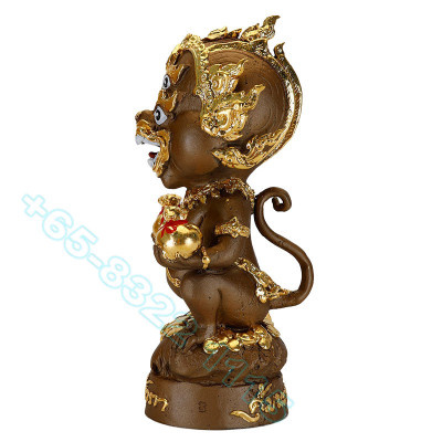 编号:88 阿赞 苏宾 佛历2566 四耳五眼 金身 16cm 作 399尊
