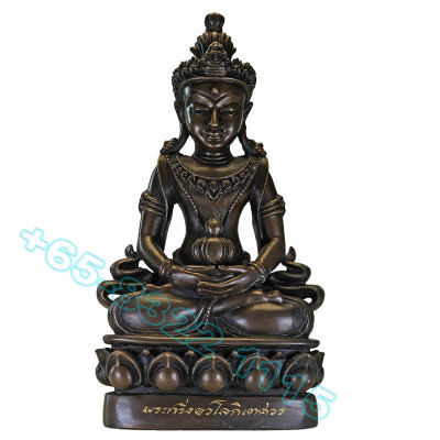 Made 120 S/n:112 LP Thong Wat Ban Rai B.E.2564 Phra Kring Statue 26cm