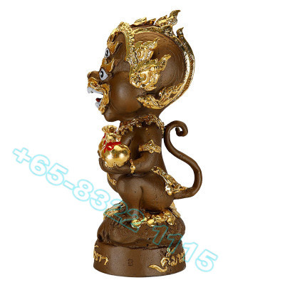 编号:88 阿赞 苏宾 佛历2566 四耳五眼 金身 16cm 作 399尊