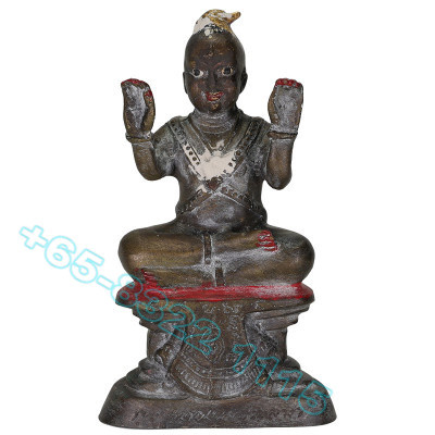 龙莆炎 2536 古曼童Thong 金身 Wat SamNgam, 骨头, 手写 护符