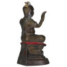 LP Yam 2536 KuManThong Statue Wat SamNgam, Bones, Handwritten Talisman