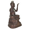 LP Yam B.E.2536 KuMan Statue Wat Sam Ngam, Bones, Handwritten Talisman