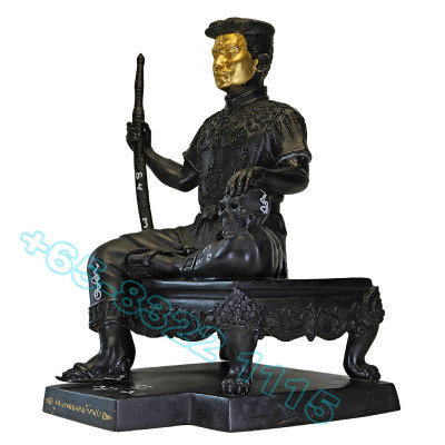 1st Batch S/n:68 Ajahn SuBin Extra Hand Written Talismans  B.E.2554 Phra KhunPean Statue 25cm