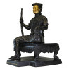 1st Batch S/n:68 Ajahn SuBin Extra Hand Written Talismans  B.E.2554 Phra KhunPean Statue 25cm
