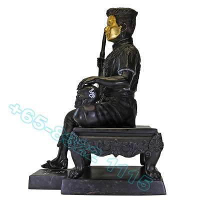 1st Batch S/n:68 Ajahn SuBin Extra Hand Written Talismans  B.E.2554 Phra KhunPean Statue 25cm