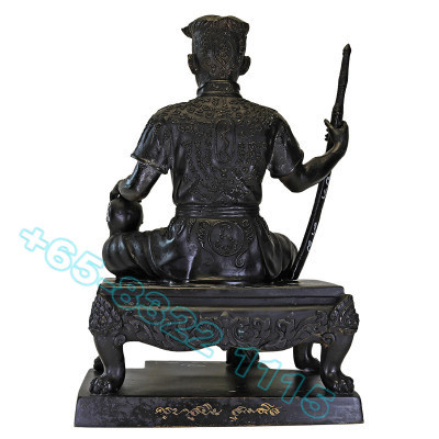 1st Batch S/n:68 Ajahn SuBin Extra Hand Written Talismans  B.E.2554 Phra KhunPean Statue 25cm