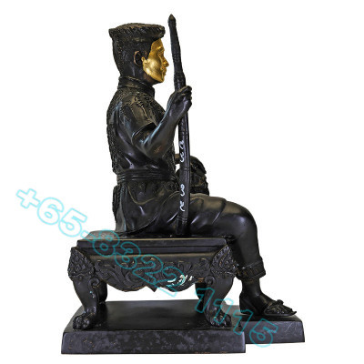 1st Batch S/n:68 Ajahn SuBin Extra Hand Written Talismans  B.E.2554 Phra KhunPean Statue 25cm
