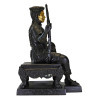 1st Batch S/n:68 Ajahn SuBin Extra Hand Written Talismans  B.E.2554 Phra KhunPean Statue 25cm