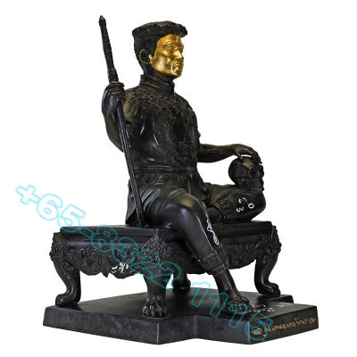 1st Batch S/n:68 Ajahn SuBin Extra Hand Written Talismans  B.E.2554 Phra KhunPean Statue 25cm