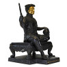 1st Batch S/n:68 Ajahn SuBin Extra Hand Written Talismans  B.E.2554 Phra KhunPean Statue 25cm