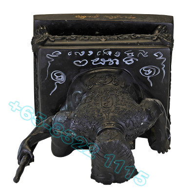 1st Batch S/n:68 Ajahn SuBin Extra Hand Written Talismans  B.E.2554 Phra KhunPean Statue 25cm