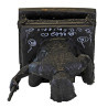 1st Batch S/n:68 Ajahn SuBin Extra Hand Written Talismans  B.E.2554 Phra KhunPean Statue 25cm