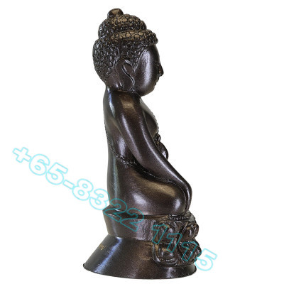 Made 333pcs LP Ratt 1st Batch B.E.2559 Phra Kring 3 Inches Lap Statue Wat Pa Wai
