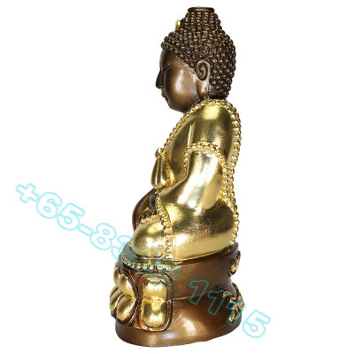 1st Batch LP Mee 107 yrs Old, Phra Kring Statue 22cm B.E.2562 Made 299pcs S/n:163 Wat PhongThong