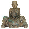 第一批 龙莆 伽隆 座 老虎 金身 佛历2550 Wat Khao Laem 作 1999 尊 编号:1395