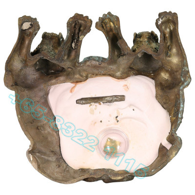 第一批 龙莆 伽隆 座 老虎 金身 佛历2550 Wat Khao Laem 作 1999 尊 编号:1395
