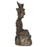 LP Kalong B.E.2551 Phra Lersi SerMing Prai Statue Height 26cm, Wat KhaoLam Made 999 pcs