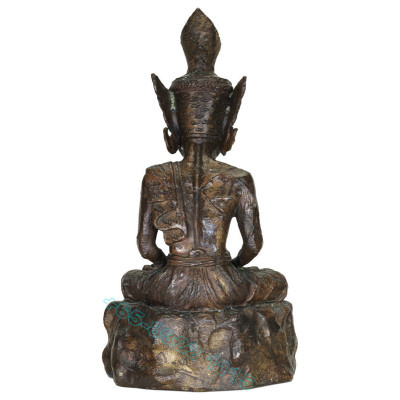 LP Kalong B.E.2551 Phra Lersi SerMing Prai Statue Height 26cm, Wat KhaoLam Made 999 pcs