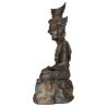龙莆 伽隆 佛历2551 鲁士 SerMing Prai 金身 高 26cm, Wat KhaoLam 作 999 尊