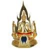 编号: 999 金娜拉佛 金箔 贴 金身 高 20cm, 佛历2568 Wat Yai Phitsanulok Province