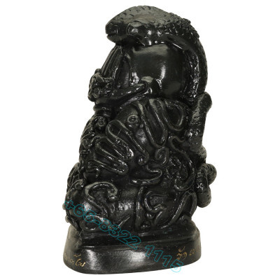 Ajahn KhunPan, LP Glun Wat Khao Hor B.E.2546 Phra Pidta Statue Height 12.5cm