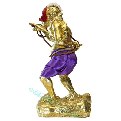 做50尊,贴金潘纹金身25厘米,佛历2558 Ajahn PraSoot
