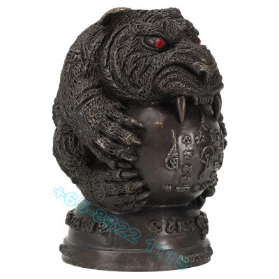 龙莆 ShamAng Wat BangPhra 佛历2555 老虎 金身 高 15cm