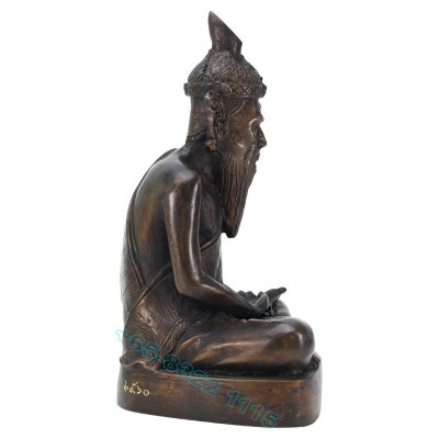 Wat Kaeo Chaem Fa B.E.2560 Phra Lersi TaFai Statue 19cm