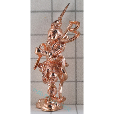 第一批 Na Zha 哪吒 龙莆 Ransiri 佛历2563 Wat PuKowThong, 玫瑰 金 色